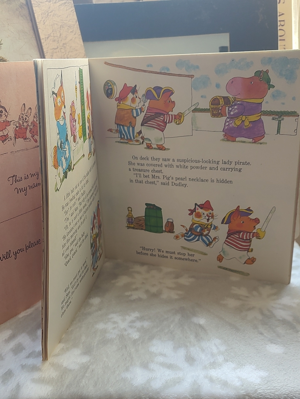 Richard Scarry's Great Steamboat Mystery 📚 - Picture 8 of 11